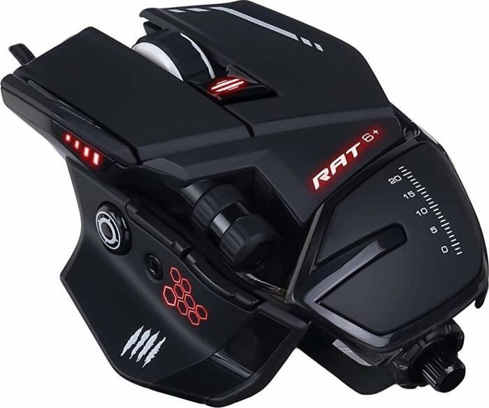 Mad Catz R.A.T. 6+, must hind ja info | Hiired | kaup24.ee