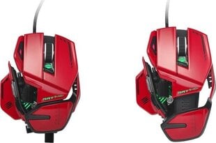 Mad Catz R.A.T. 8+, punane hind ja info | Hiired | kaup24.ee