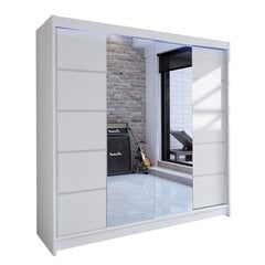 Шкаф с раздвижными дверями Talin V + светодиодное освещение цена и информация | Шкафы | kaup24.ee
