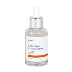 iUnik Black Snail Restore Seerum 50ml hind ja info | Näoõlid, seerumid | kaup24.ee