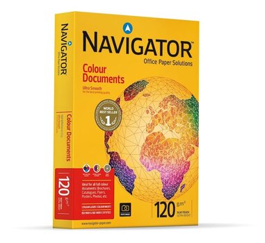 Koopiapaber A4 120g Navigator ColourDocuments 250lehte/pk hind ja info | Vihikud, märkmikud ja paberikaubad | kaup24.ee