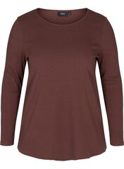 Блузка женская Zizzi, коричневая цена и информация | Женские блузки, рубашки | kaup24.ee