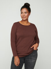 Блузка женская Zizzi, коричневая цена и информация | Женские блузки, рубашки | kaup24.ee