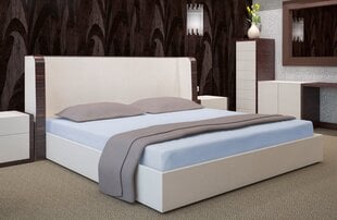 Kummiga voodilina Jersey 160x200cm, sinine hind ja info | Voodilinad | kaup24.ee