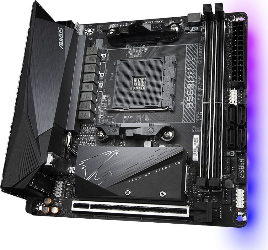 Gigabyte B550I AORUS PRO AX hind ja info | Emaplaadid | kaup24.ee