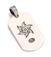 Подвеска Bico "Double Sting" Dog Tag (DT23) цена и информация | Мужские украшения | kaup24.ee