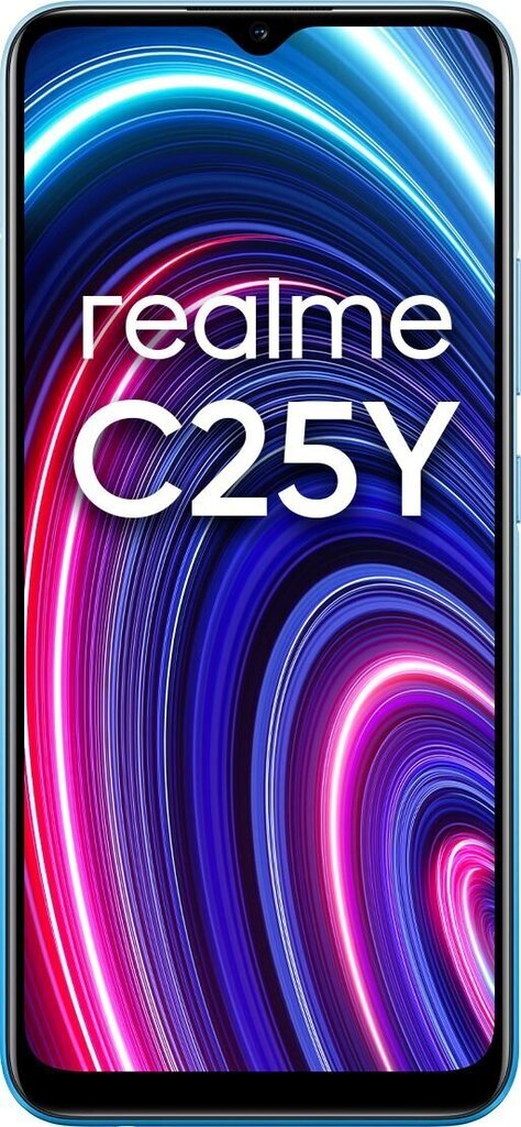 Realme C25Y, 128 GB, Dual SIM, Blue hind ja info | Telefonid | kaup24.ee