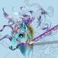 Loominguline joonistusraamat Nebublous Stars Fantasy Horses, 11372 hind ja info | Kunstitarbed, voolimise tarvikud | kaup24.ee