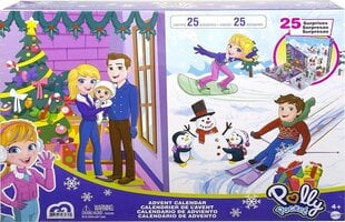 Advendikalender Mattel Polly Pocket цена и информация | Игрушки для девочек | kaup24.ee