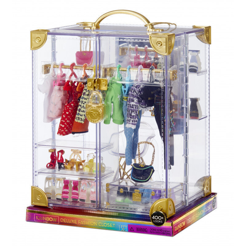 Nuku riidekapp Rainbow High Deluxe hind ja info | Tüdrukute mänguasjad | kaup24.ee