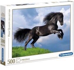 Головоломка Clementoni High Quality Collection Черный конь, 35071, 500 д. цена и информация | Пазлы | kaup24.ee