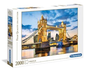 Пазл с мостом Clementoni Tower Bridge at Dusk, 32563, 2000 д. цена и информация | Пазлы | kaup24.ee