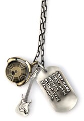 Комплект ожерелья и кулонов Bico "Session Grunt" (MX21) цена и информация | Мужские украшения | kaup24.ee
