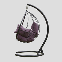 Ripptool Kalune Design Mavera, lilla/must цена и информация | Садовые стулья, кресла, пуфы | kaup24.ee