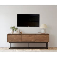 ТВ столик Kalune Design Milo 140, коричневый цена и информация |  Тумбы под телевизор | kaup24.ee