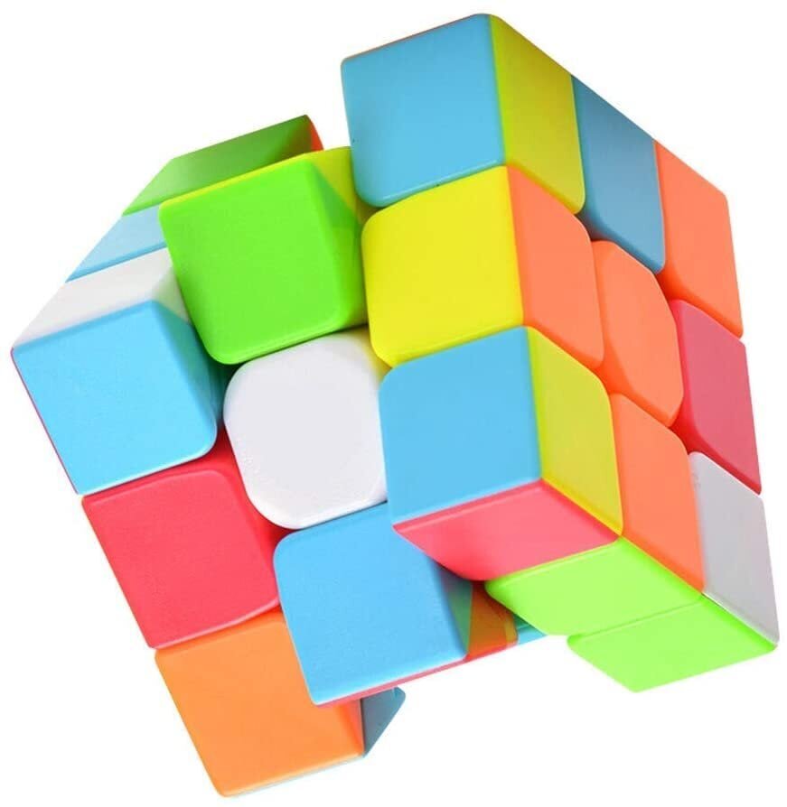 Mõistatus Rubiku kuubik 3x3, ilma kleebisteta Ruubiku kuubik цена и информация | Lauamängud ja mõistatused | kaup24.ee