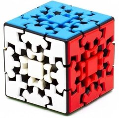 Головоломка - кубик рубика 3х3 из шестерёнок, без наклеек цена и информация | Настольные игры, головоломки | kaup24.ee