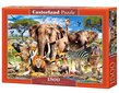 Pusle Castorland Puzzle Savanna Animals, 1500-osaline hind ja info | Pusled | kaup24.ee