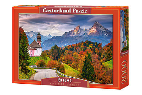 Pusle Puzzle Castorland Autumn in Bavarian Alps, Germany 2000-osaline цена и информация | Pusled | kaup24.ee