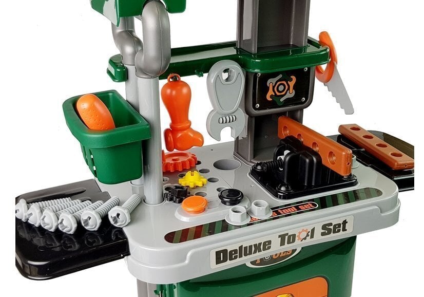 Suur tööriistakomplekt kohvris ratastega hind ja info | Poiste mänguasjad | kaup24.ee