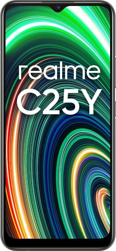 Realme C25Y, 128 GB, Dual SIM, Black hind ja info | Telefonid | kaup24.ee