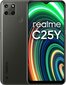 Realme C25Y, 128 GB, Dual SIM, Black hind ja info | Telefonid | kaup24.ee