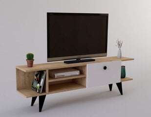 TV-laud Kalune Design Idil, valge/pruun hind ja info | TV alused | kaup24.ee