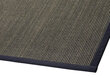 Narma sisalWeave™ silesidusvaip Livos, must/pruun, 80 x 400 cm hind ja info | Vaibad | kaup24.ee