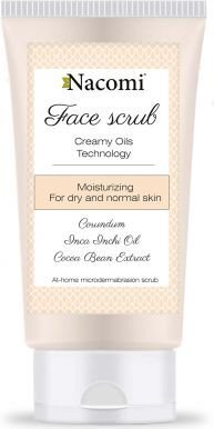 Nacomi Face Scrub näokoorija naistele 75 ml hind ja info | Näopuhastusvahendid | kaup24.ee