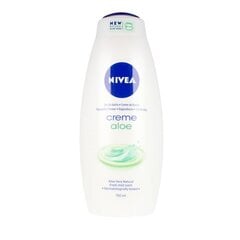 Nivea Creme Aloe dušigeel 750 ml hind ja info | Dušigeelid, õlid | kaup24.ee