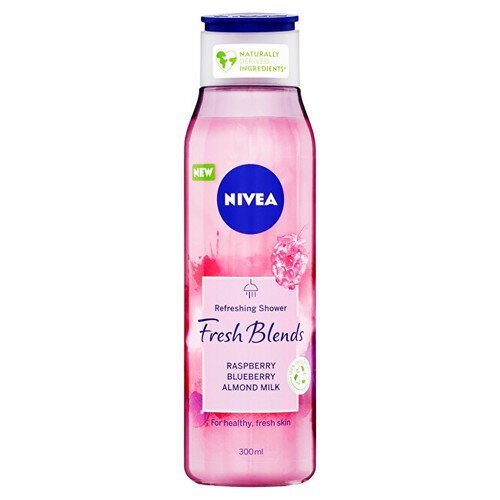 Nivea Fresh Blends Raspberry dušigeel 300 ml цена и информация | Dušigeelid, õlid | kaup24.ee