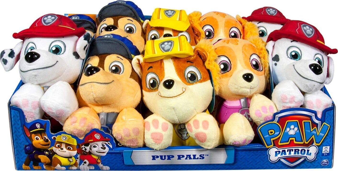 PAW PATROL Käpapatrull tavaline pehme mänguasi, sortiment, 6044393 hind ja info | Tüdrukute mänguasjad | kaup24.ee