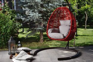 Kiiktool Kalune Design Findik, punane цена и информация | Садовые стулья, кресла, пуфы | kaup24.ee