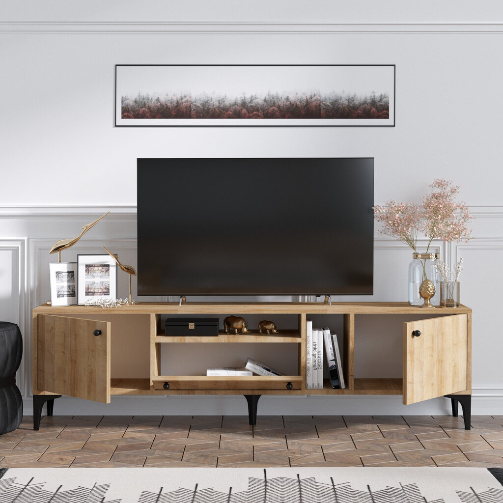 TV laud Kalune Design Penny, pruun hind ja info | TV alused | kaup24.ee