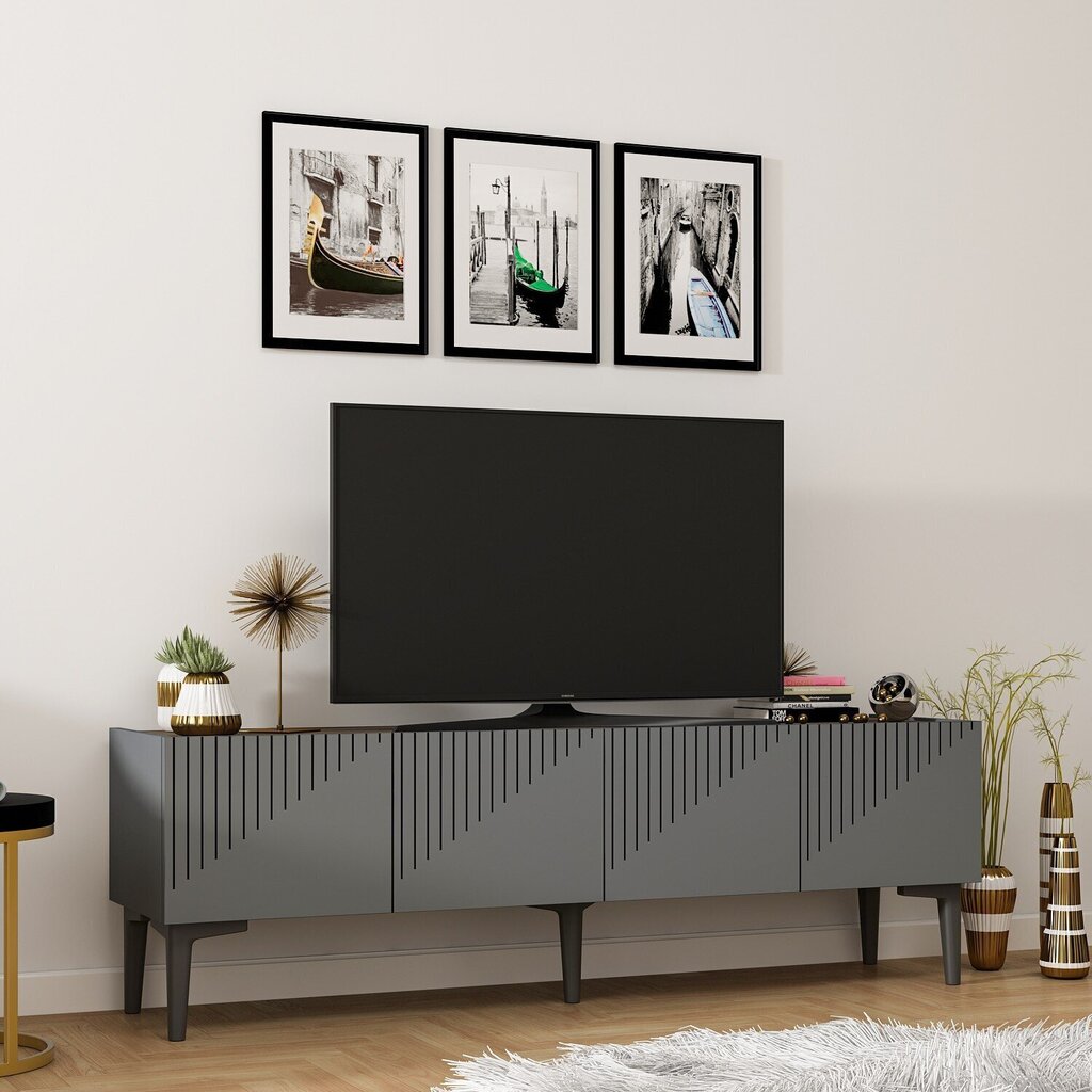 TV-laud Kalune Design Draw, hall hind ja info | TV alused | kaup24.ee