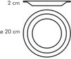 Desserttaldrik Tescoma Gustito 20cm, valge цена и информация | Lauanõud ja kööginõud | kaup24.ee