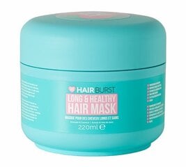 Маска для волос HairBurst Long & Healthy Hair Mask 220 мл цена и информация | Средства для укрепления волос | kaup24.ee