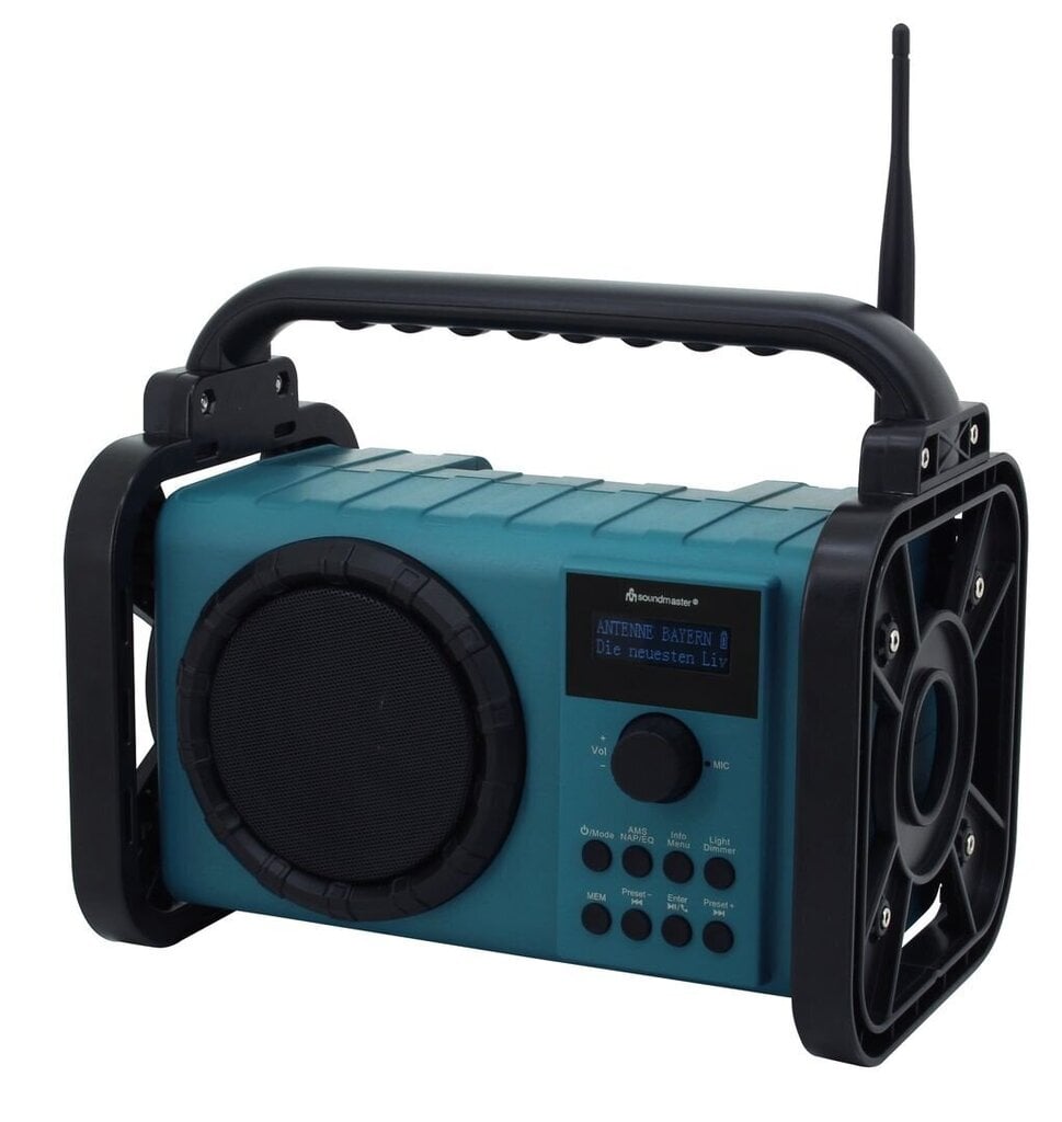 Raadio Soundmaster DAB80, FM, DAB+, RDS, Bluetooth 5.0, IP44 pritsmetekindel väliraadio цена и информация | Raadiod ja äratuskellad | kaup24.ee