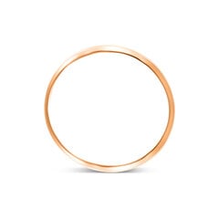 Kuldne abielusõrmus 585, 3 mm, ZLGR3MM225, 2,12 g, suurus 22,5 цена и информация | Кольцо | kaup24.ee