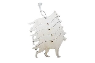 Christmas tree decoration set-WOLF. цена и информация | Ёлочные игрушки | kaup24.ee