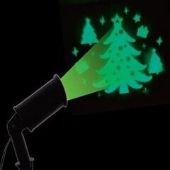 Jõulu laser väliprojektor "Roheline jõulupuu" hind ja info | Ventilaatoriga valgustid | kaup24.ee