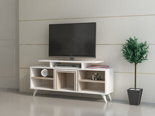 TV-laud Kalune Design Kutay, valge/helepruun hind ja info | TV alused | kaup24.ee