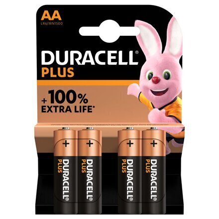 Patareid Duracell 816 AA LR6 1,5V, 4 tk. hind ja info | Patareid | kaup24.ee