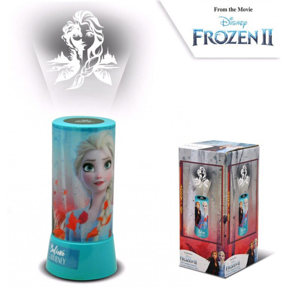 Öövalgusti - projektor Disney Frozen цена и информация | Lastetoa valgustid | kaup24.ee