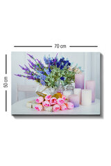 Reproduktsioon Lilled ja küünlad hind ja info | Seinapildid | kaup24.ee