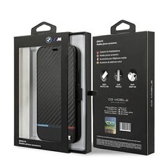 Etui BMW BMBKP13SPUCARTCBK, iPhone 13 mini, must hind ja info | Telefoni kaaned, ümbrised | kaup24.ee