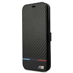 Etui BMW BMBKP13SPUCARTCBK, iPhone 13 mini, must hind ja info | Telefoni kaaned, ümbrised | kaup24.ee