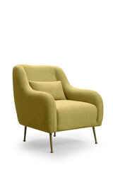 Кресло Kalune Design Sevilla, желтое цена и информация | Кресла в гостиную | kaup24.ee