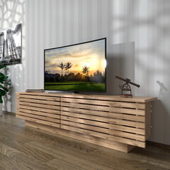 TV-laud Kalune Design Beta Fluto, pruun hind ja info | TV alused | kaup24.ee