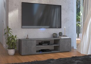 TV-laud ADRK Furniture Petra, tumehall hind ja info | TV alused | kaup24.ee